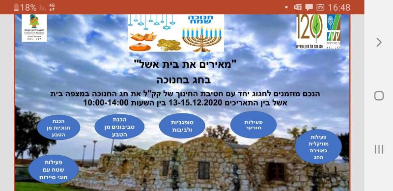 טיול משפחות לבית אשל